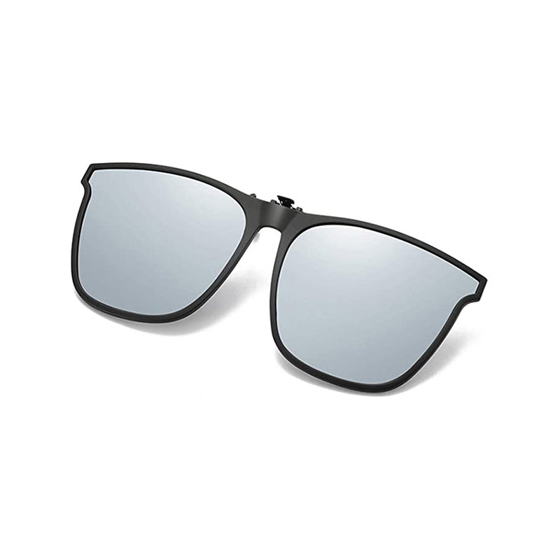 Polarized Clip-On Sunglasses Attachment for Eyeglass Wearers