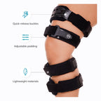 Medizinische OA-Entlastungs-Knieschiene | Unikompartimentelle Arthrose-Orthese | Varus/Valgus-Korrektur & ROM-Kontrolle | Mediale & Laterale Entlastung | Einstellbarer Bewegungswinkel