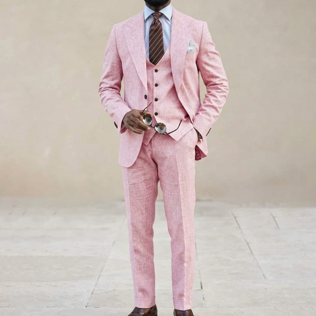 Three-piece men's suit