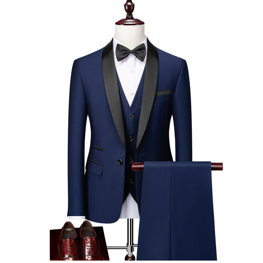 Three-piece suit for men