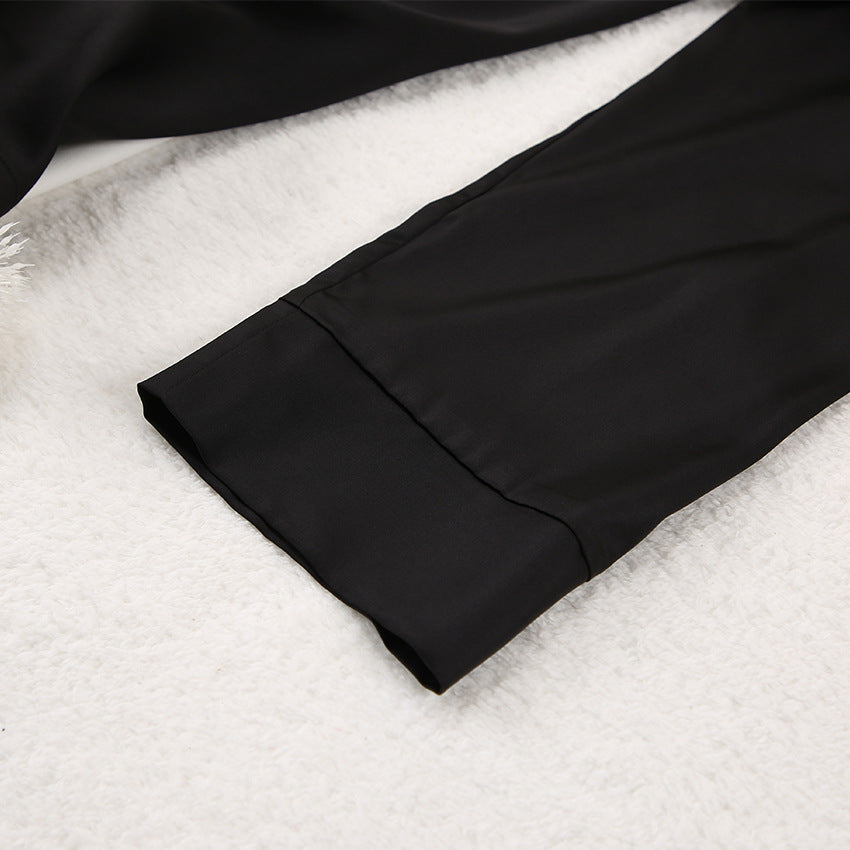Luxuriöses Satin-Pyjama-Set für Damen