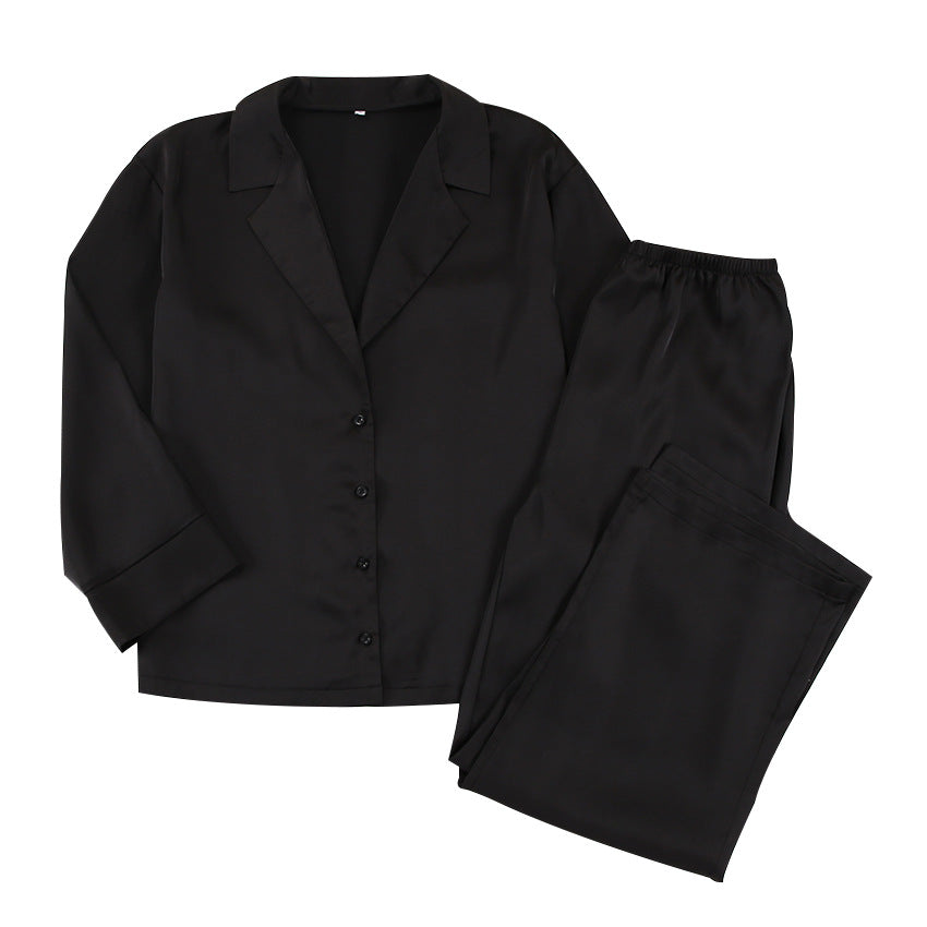 Luxuriöses Satin-Pyjama-Set für Damen