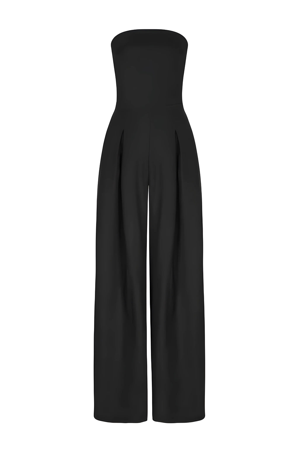Women's Off-Shoulder Jumpsuit | Elegant Strapless Overall with Corset Effect for Festive Occasions and Stylish Evening Wear