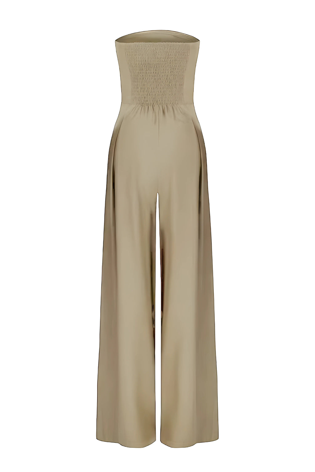 Women's Off-Shoulder Jumpsuit | Elegant Strapless Overall with Corset Effect for Festive Occasions and Stylish Evening Wear
