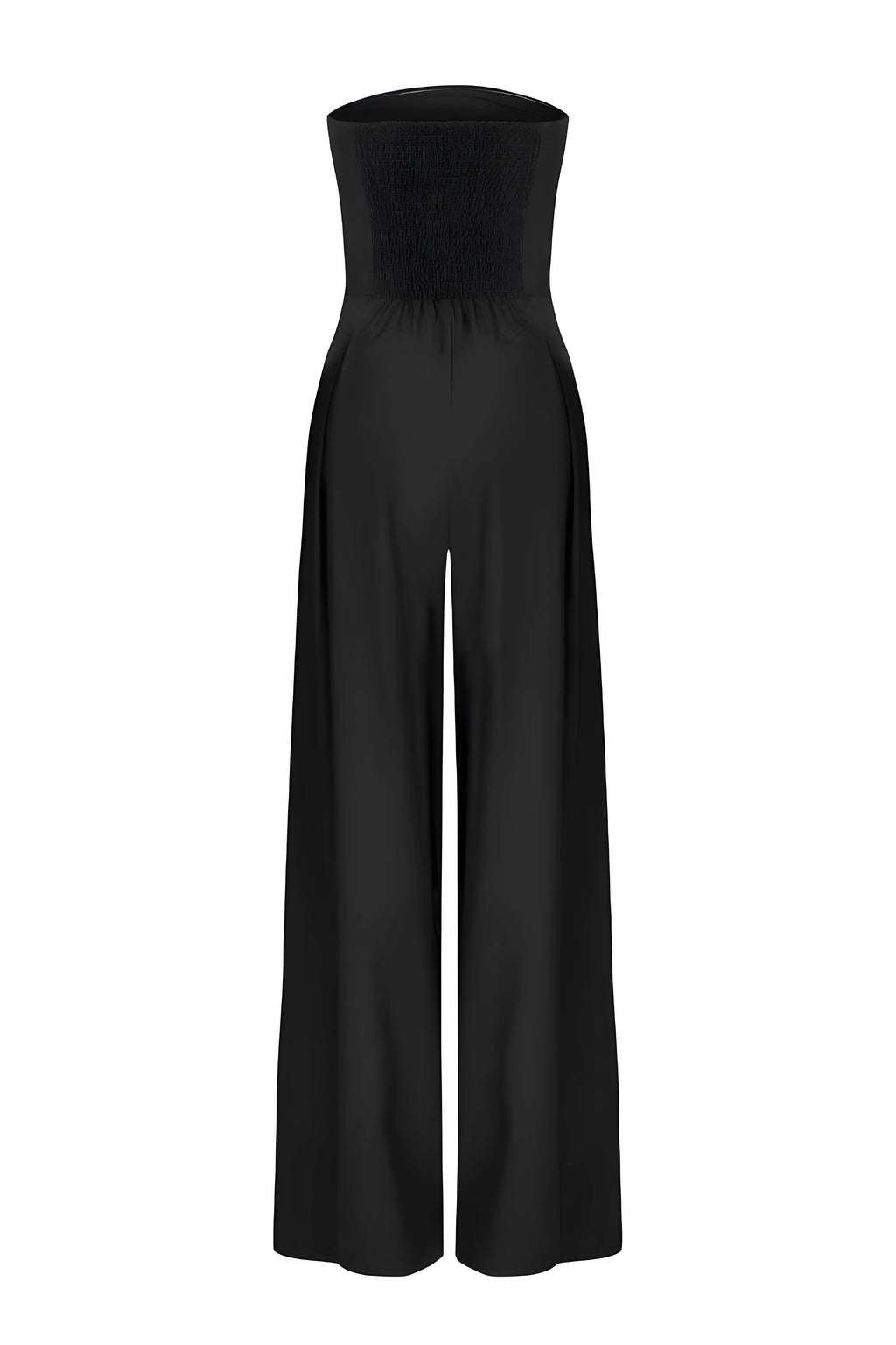 Women's Off-Shoulder Jumpsuit | Elegant Strapless Overall with Corset Effect for Festive Occasions and Stylish Evening Wear
