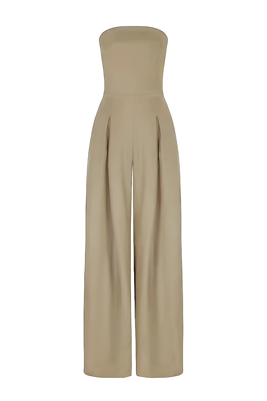 Women's Off-Shoulder Jumpsuit | Elegant Strapless Overall with Corset Effect for Festive Occasions and Stylish Evening Wear