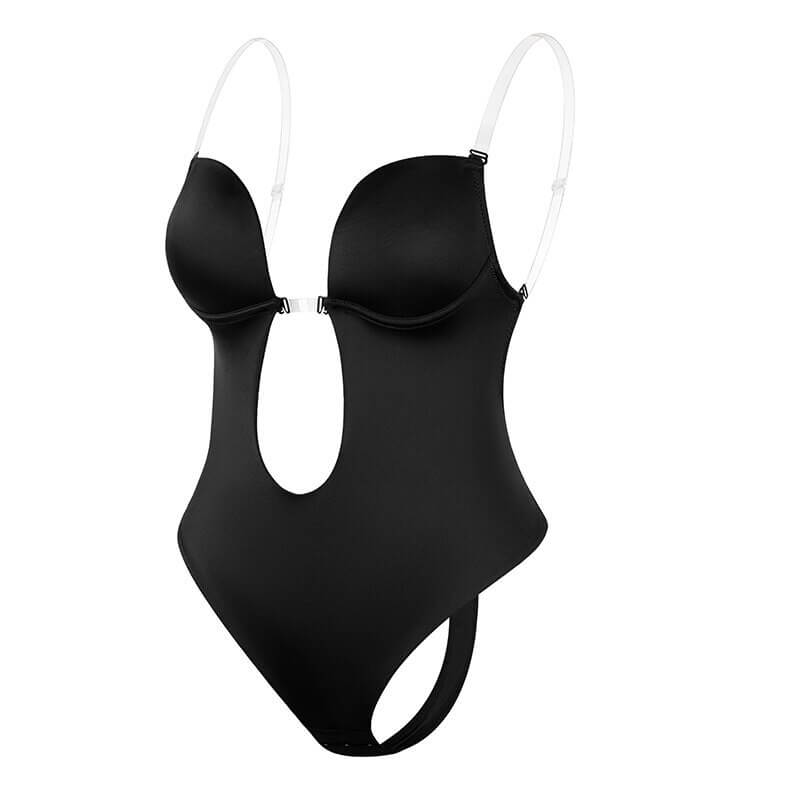 Rückenfreier Body Shaper für Damen mit tiefem V-Ausschnitt | Nahtlose Shapewear für Kleider mit offenem Rücken | Formender Body