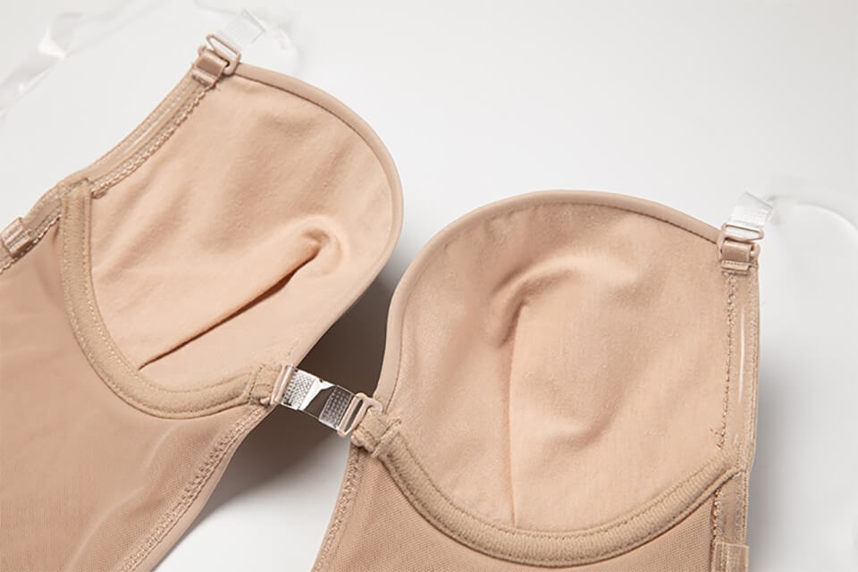 Rückenfreier Body Shaper für Damen mit tiefem V-Ausschnitt | Nahtlose Shapewear für Kleider mit offenem Rücken | Formender Body