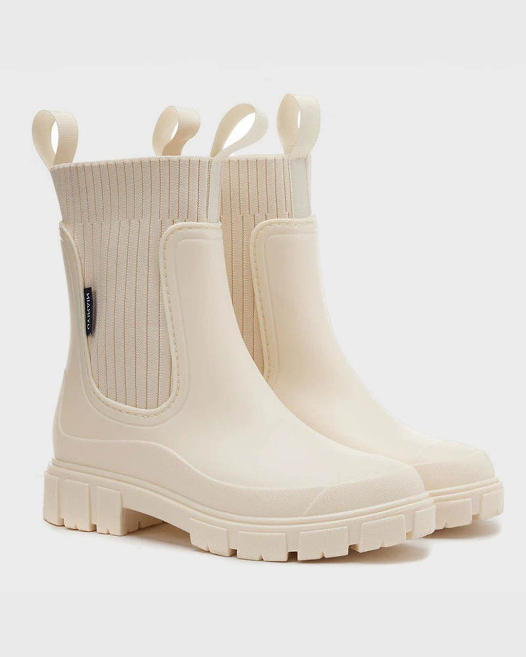 Wasserfeste Gummistiefel für Damen mit rutschfester Sohle