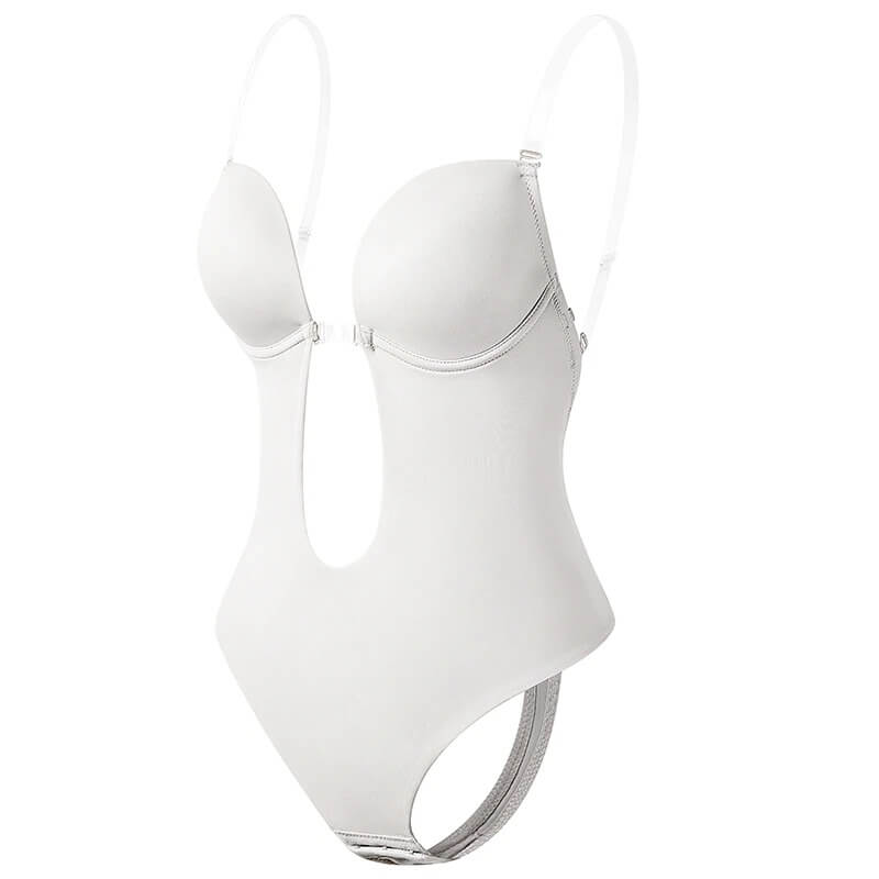 Rückenfreier Body Shaper für Damen mit tiefem V-Ausschnitt | Nahtlose Shapewear für Kleider mit offenem Rücken | Formender Body