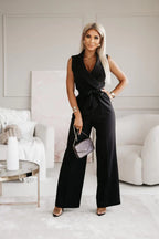Eleganter Overall mit weitem Bein für Frauen