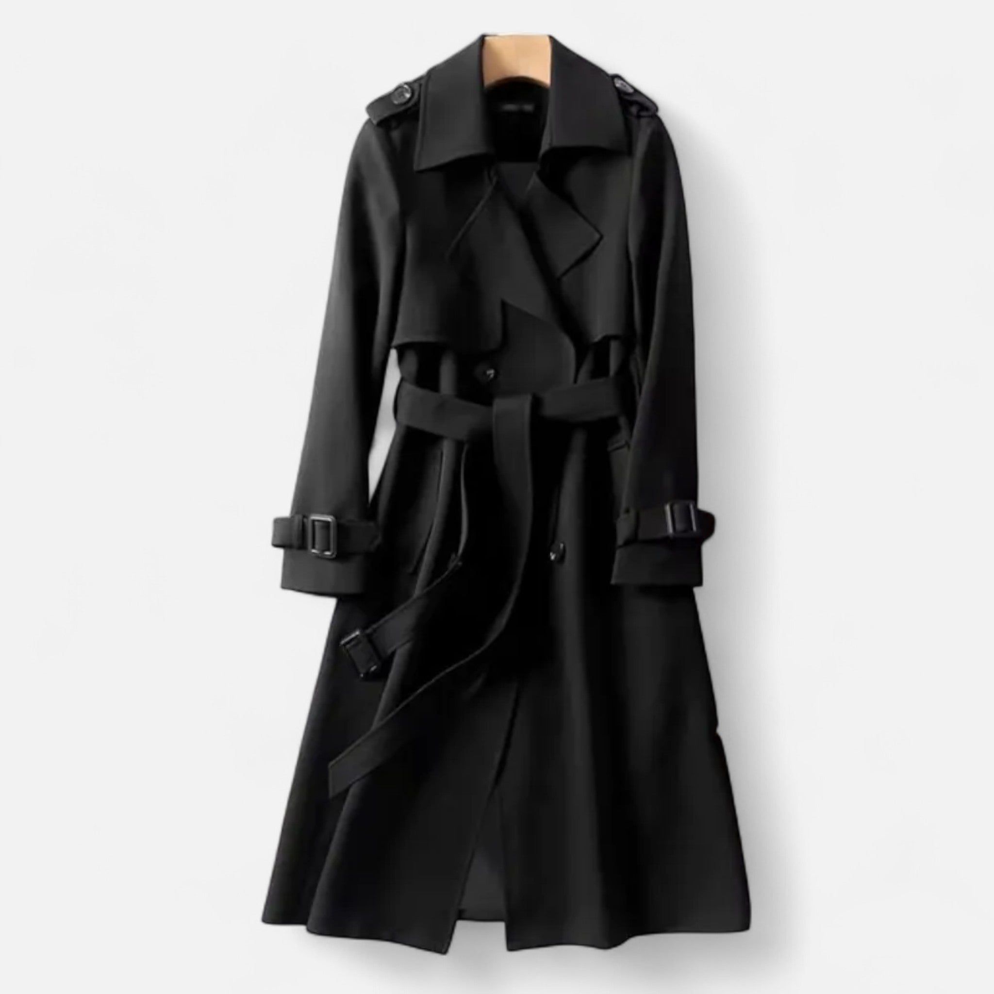 Vintage-Trenchcoat für Damen mit modernem, ikonischem Schnitt