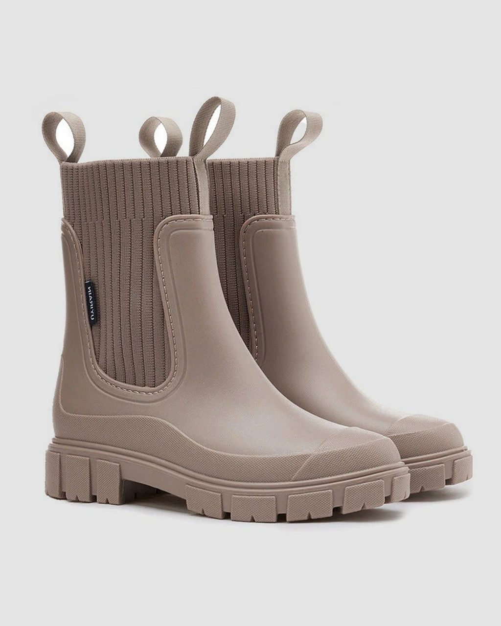 Wasserfeste Gummistiefel für Damen mit rutschfester Sohle