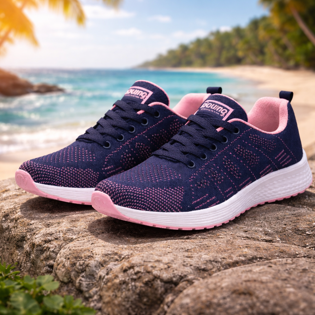 Orthopedic Women's Sneakers with Comfort and Support for Pain-Free Walking