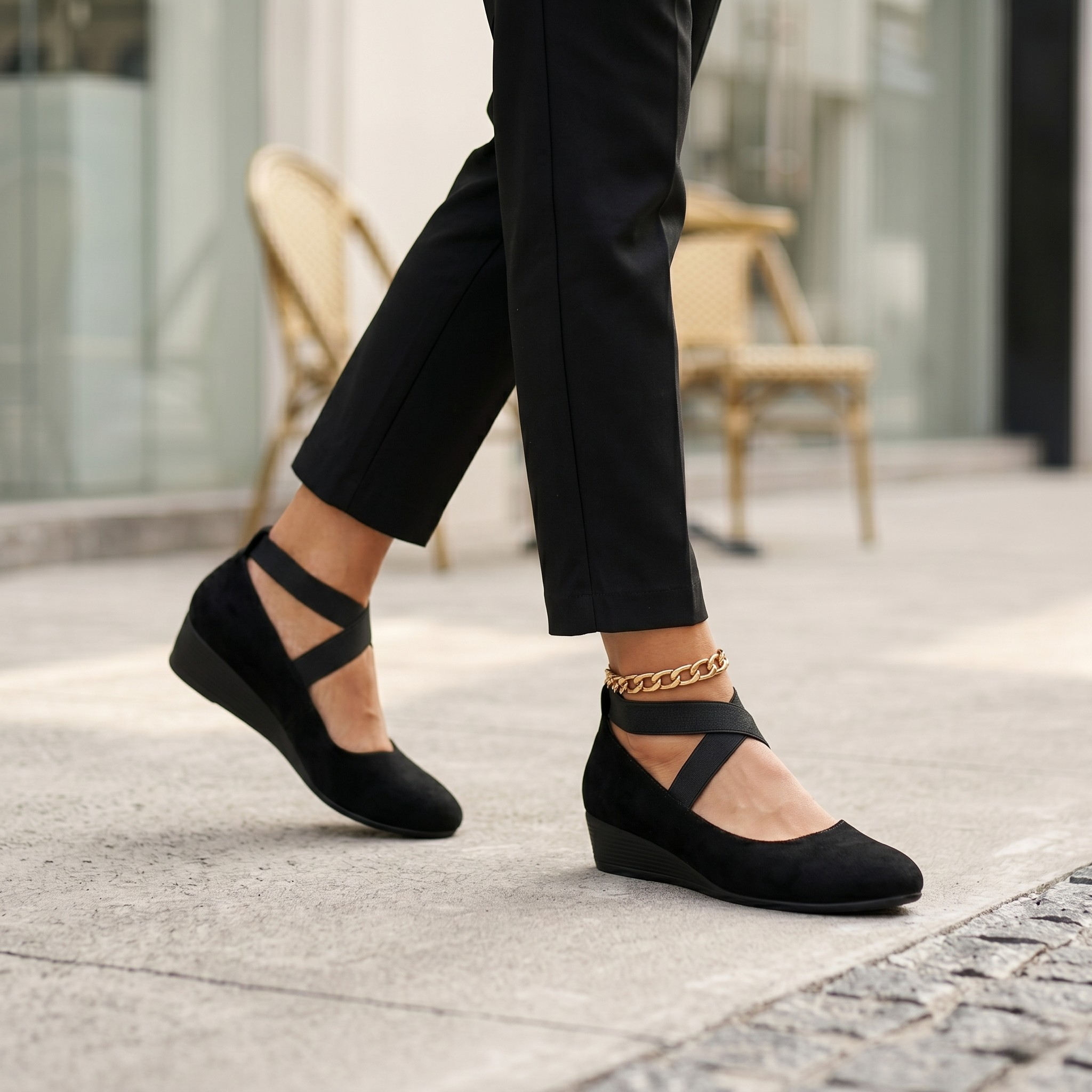 Orthopädische Schuhe für Damen – Gedämpftes Slip-On-Design