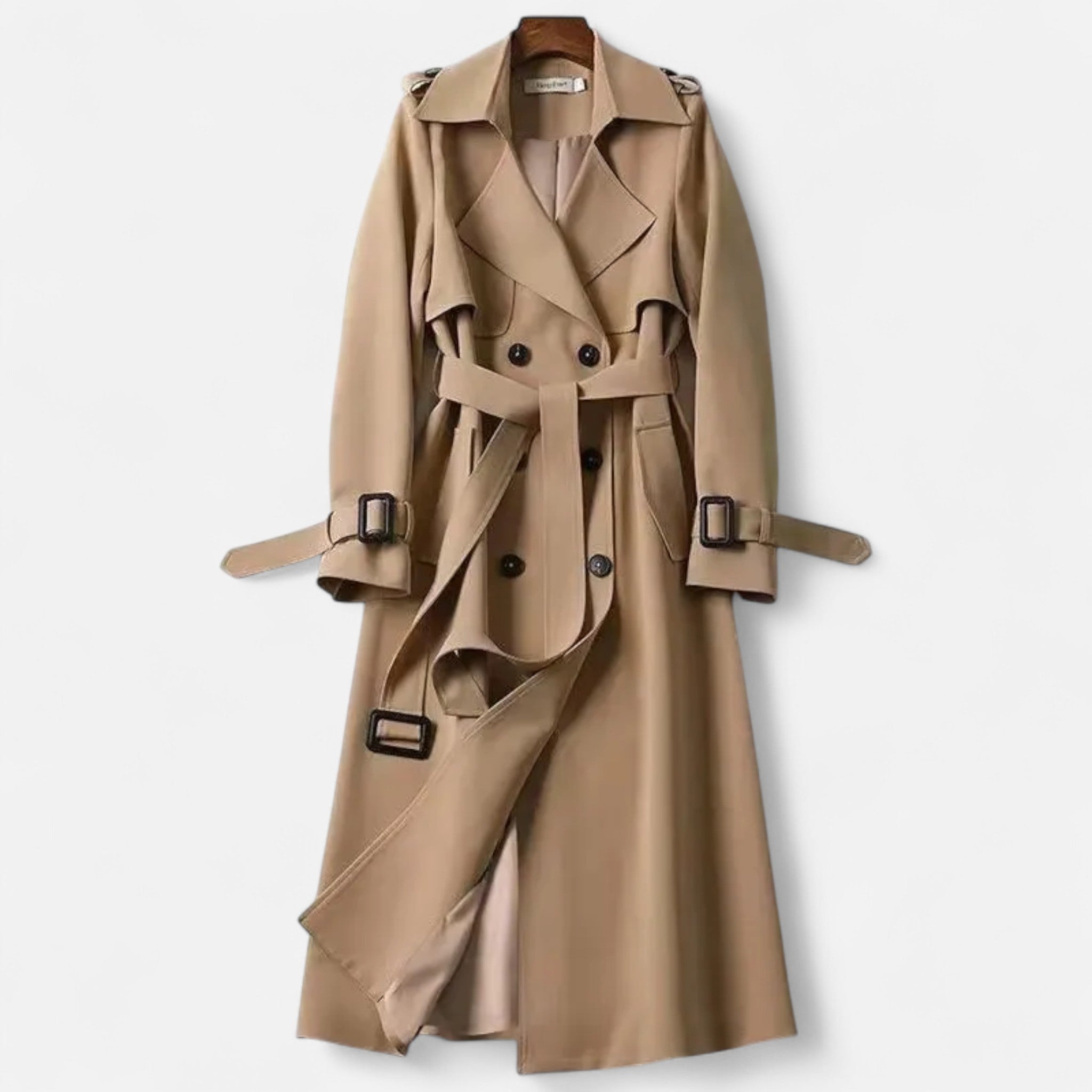 Vintage-Trenchcoat für Damen mit modernem, ikonischem Schnitt