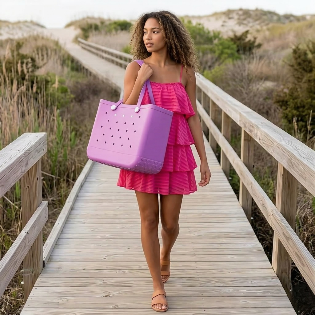 Strandtasche - Wasserdicht, belüftetes EVA mit Drainagelöchern