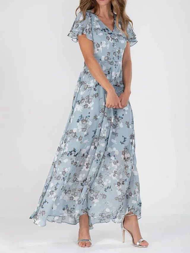 Glamorous Dress with Tummy-Slimming Effect