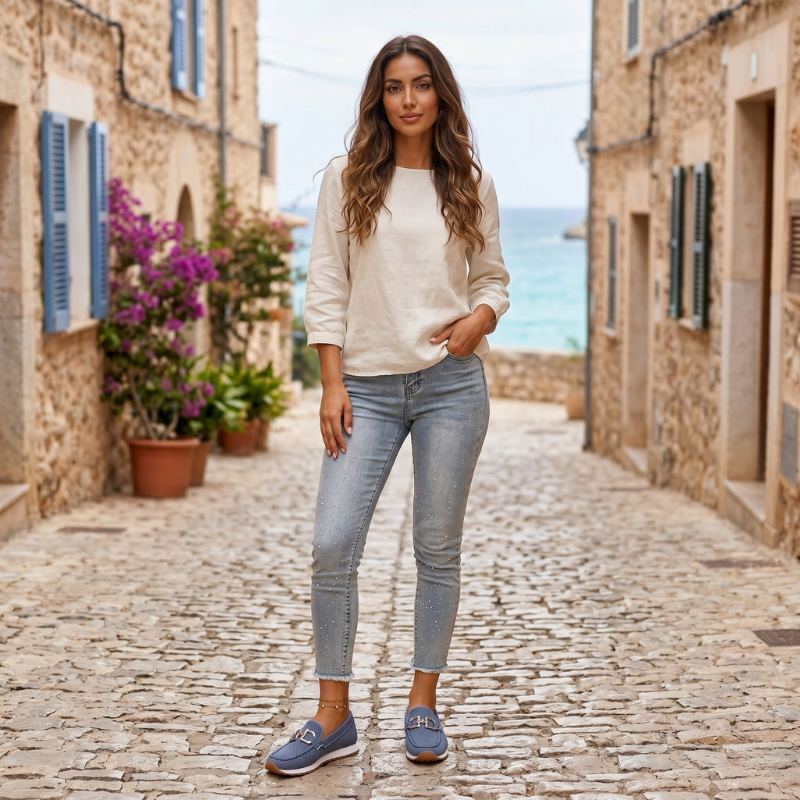Orthopädische Damen-Loafer – Atmungsaktives Komfort-Design