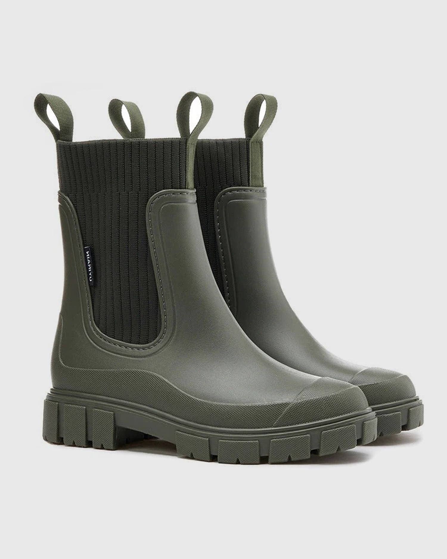 Wasserfeste Gummistiefel für Damen mit rutschfester Sohle