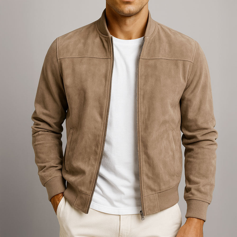 Herren-Wildlederjacke – Zeitlose Eleganz und raffinierter Stil
