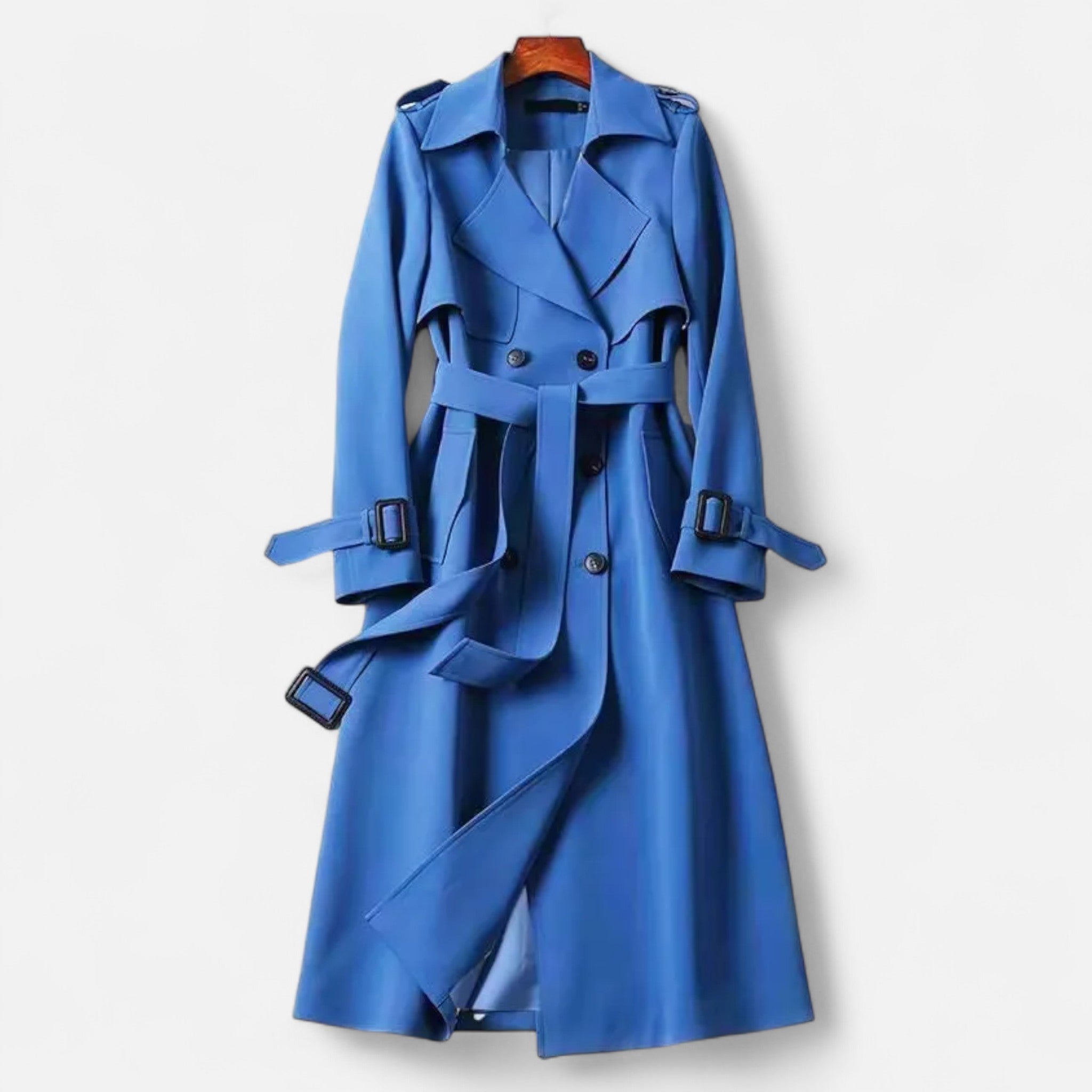 Vintage-Trenchcoat für Damen mit modernem, ikonischem Schnitt