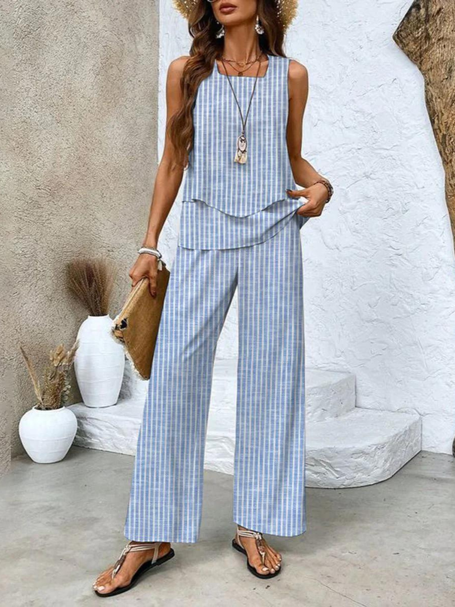 Zweiteiliges Damen-Set | Passendes Oberteil und Hose