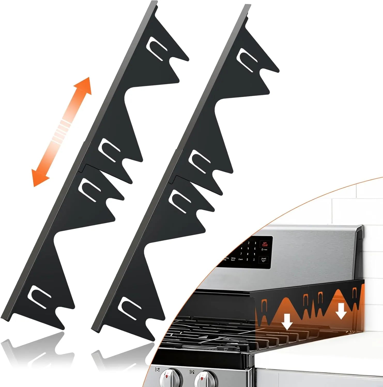 Stove Split Covers made of Stainless Steel