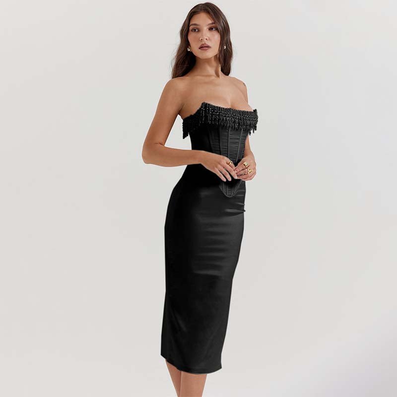 Sharlene – Elegant Strapless Dress