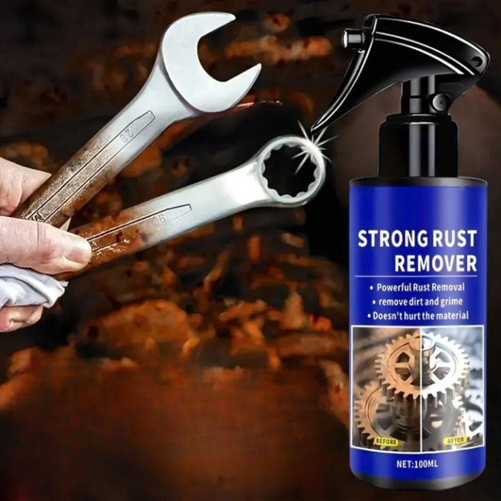 Rostentferner Spray – löst Rost ohne Schrubben -    Zorenza