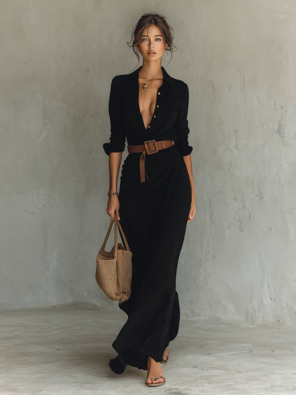 Long shirt dress for women