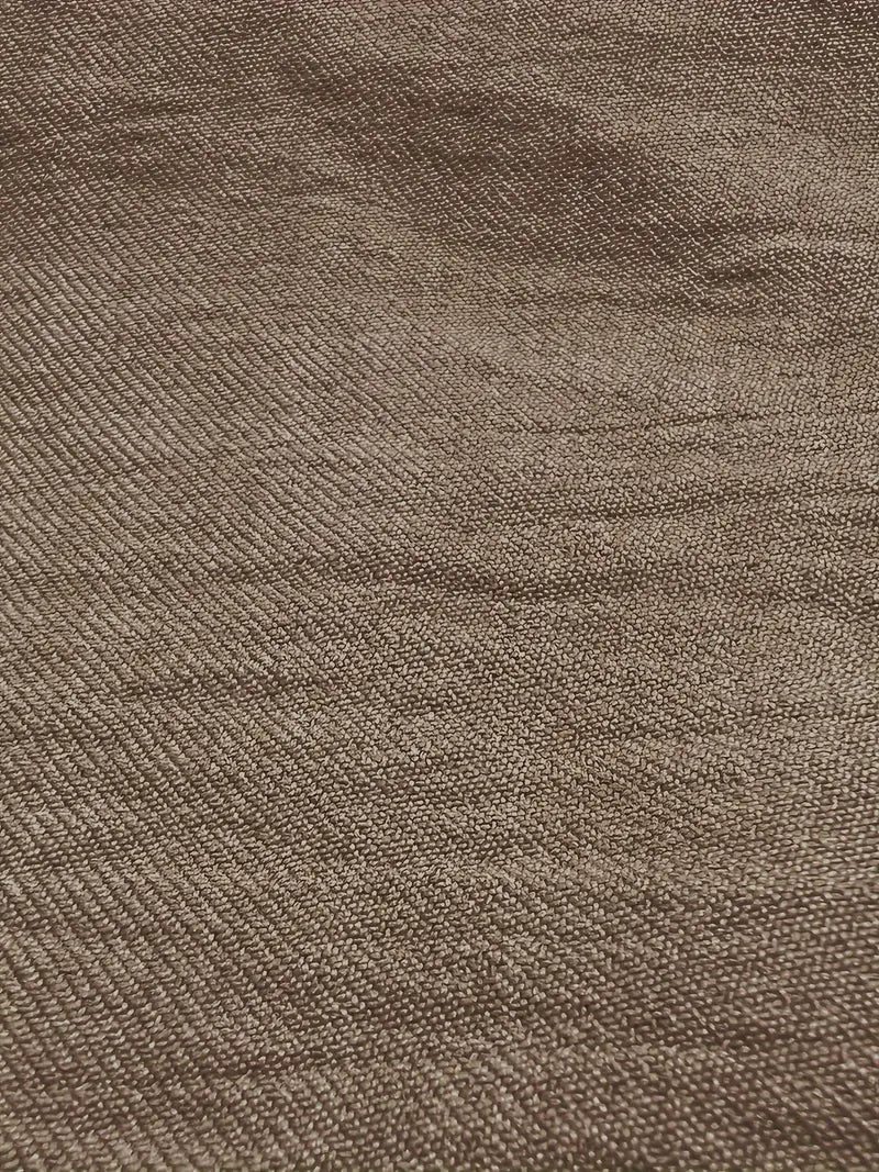 Leichtes Damen Midi-Kleid aus Leinen und Viskose | Langarm Freizeitkleid mit Kordelzug für die perfekte Passform im Alltag