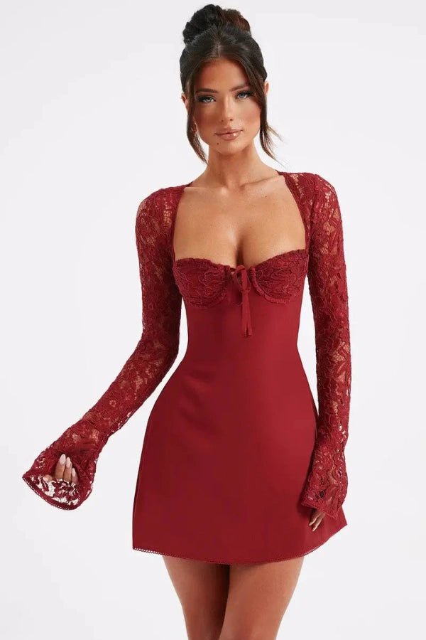 Spitzenkleid mit Charme