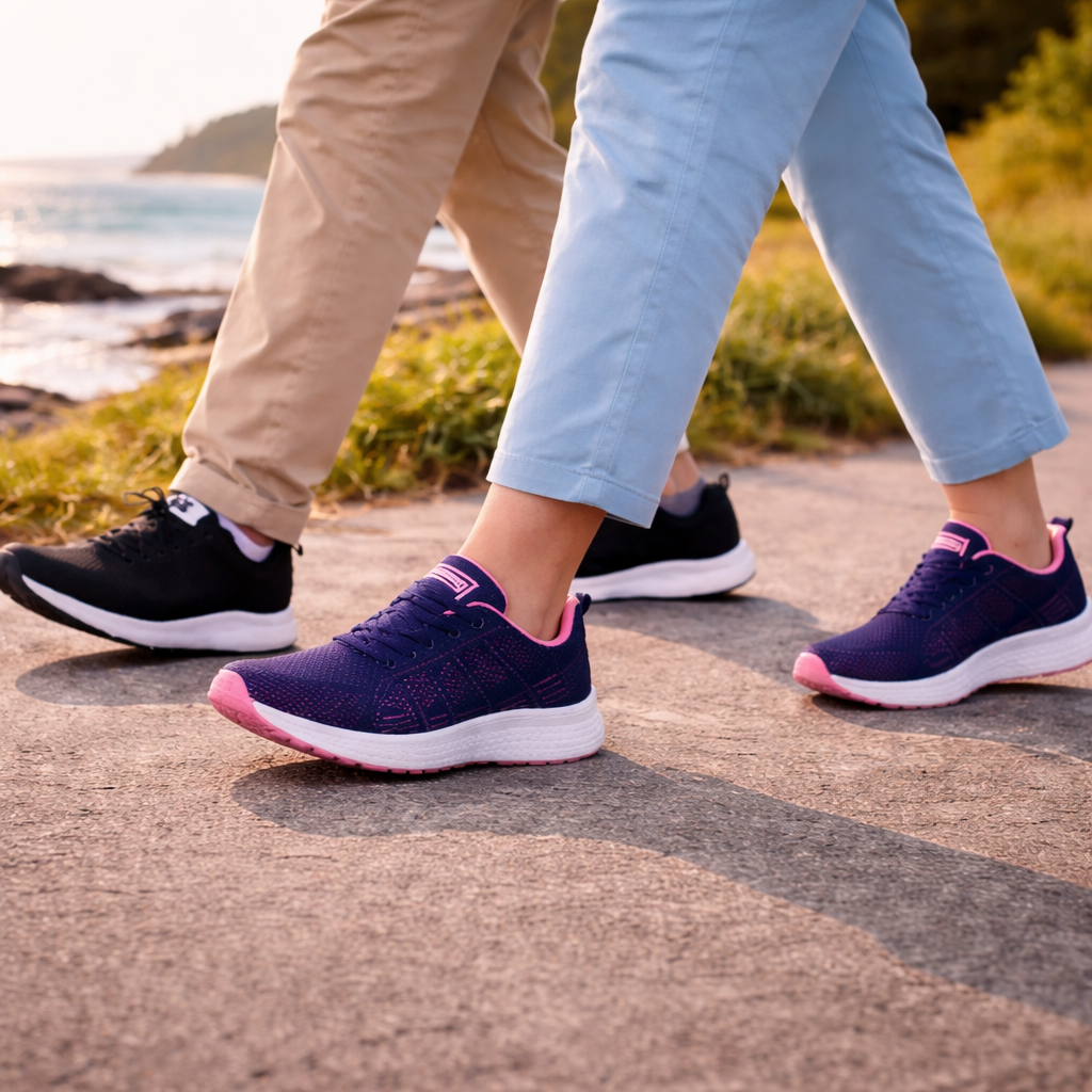 Orthopädische Damen Sneaker mit Komfort und Unterstützung für schmerzfreies Gehen