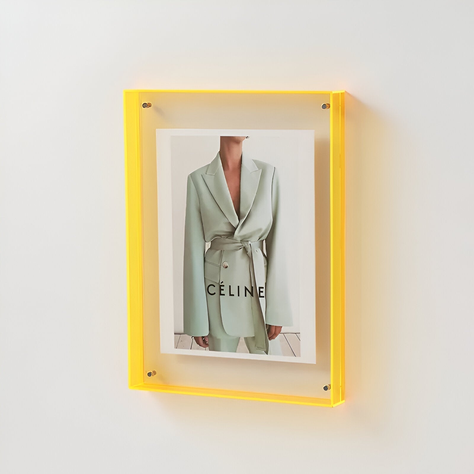 AcryGlow | Photo Frame - Transparent Acrylic With Modern Minimalist Design 6