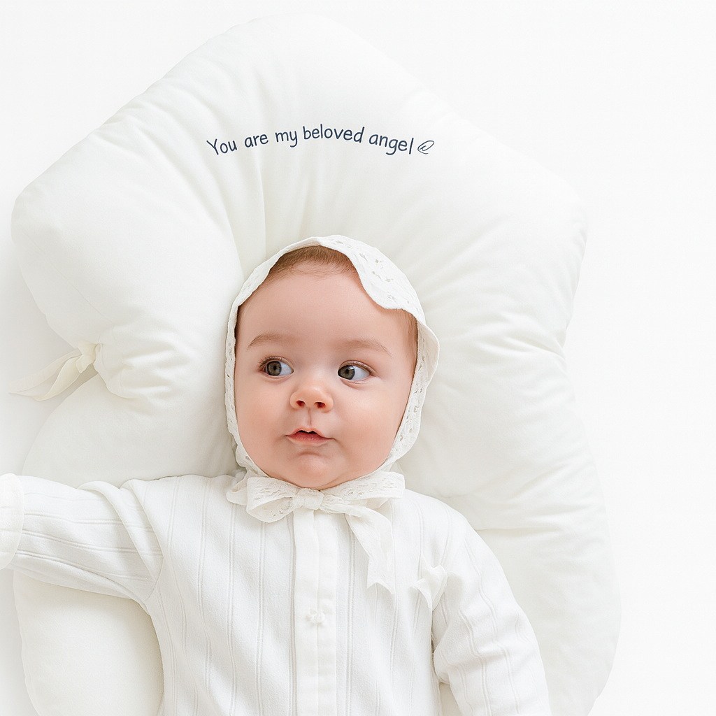 Antibacterial hugging pillow for babies