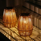 ArtisanGlow | Solar Garden Lantern – Handmade Waterproof Design 1