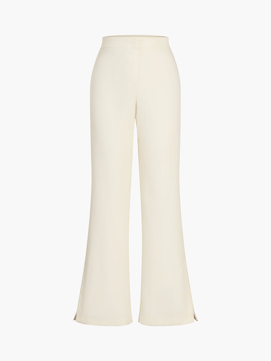 Einfarbiges Set aus Top und weiter Hose