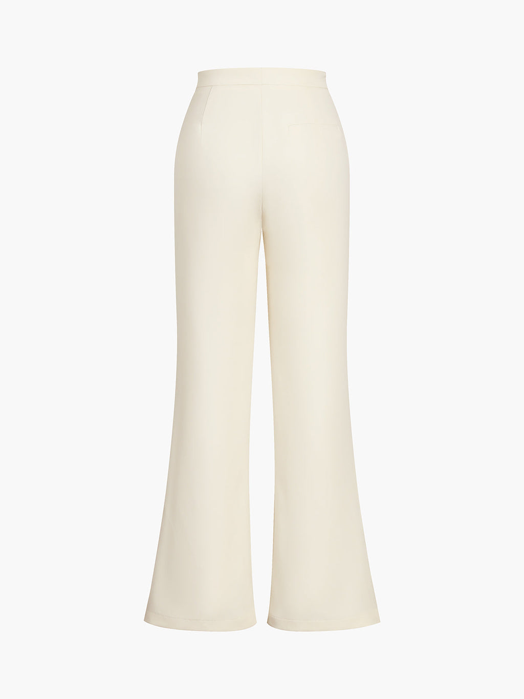 Einfarbiges Set aus Top und weiter Hose
