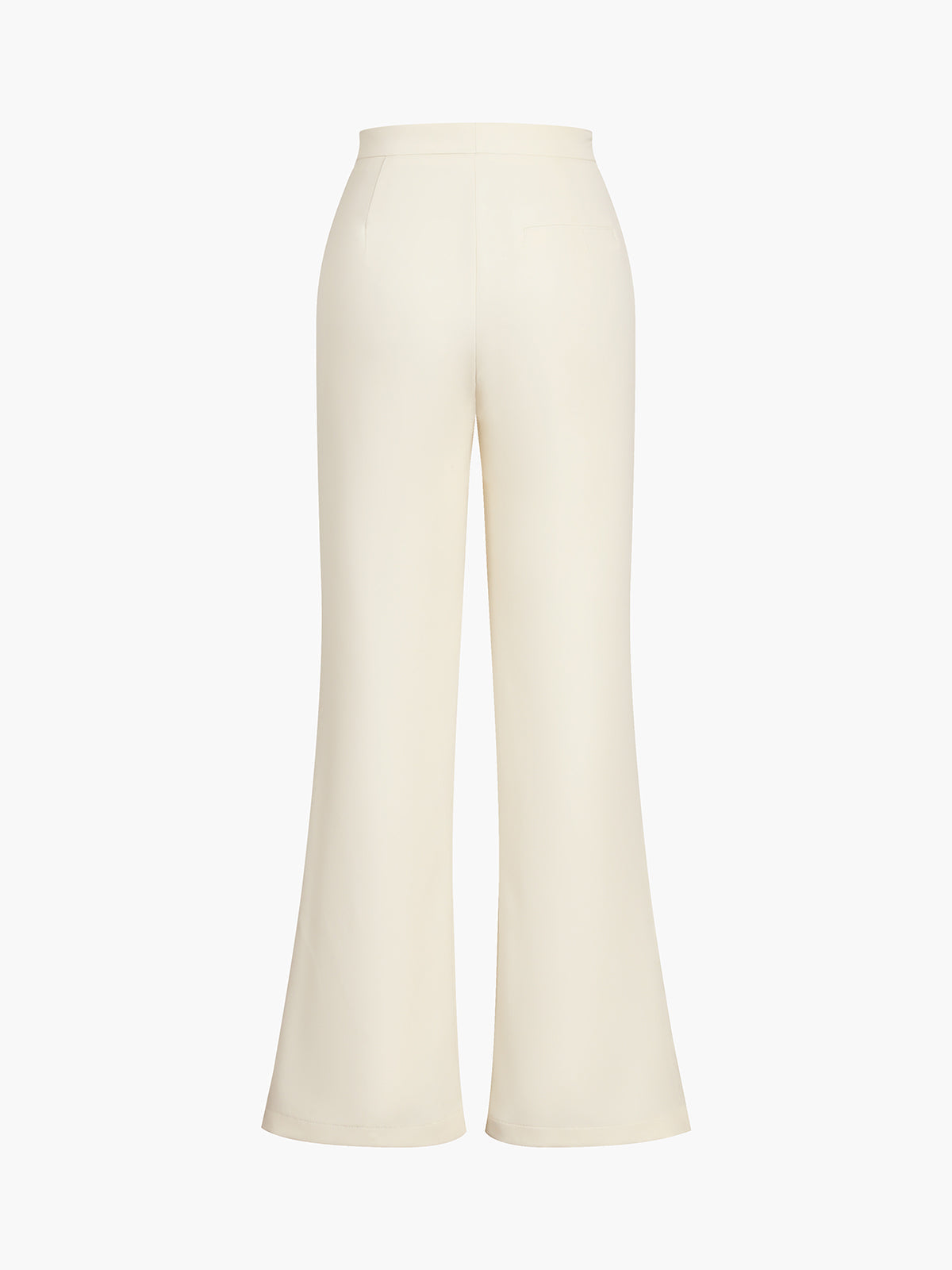 Einfarbiges Set aus Top und weiter Hose