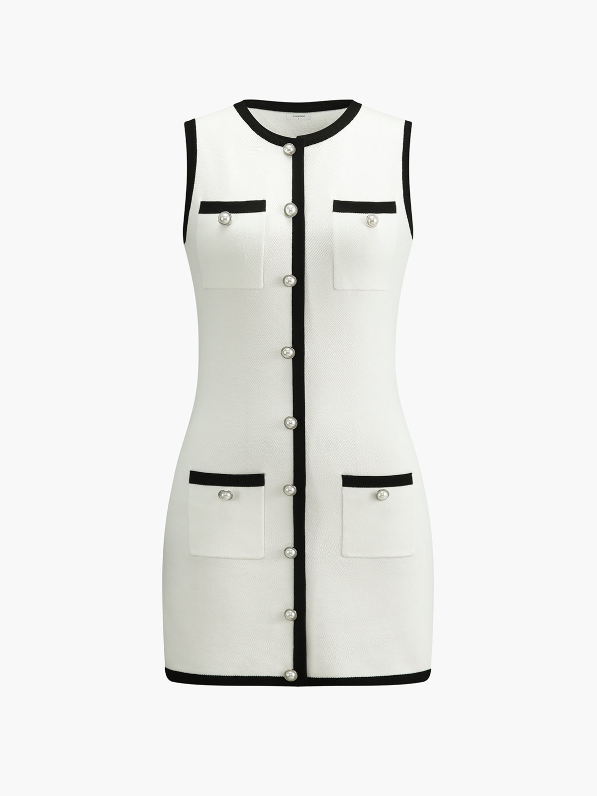 Elegant sleeveless mini dress