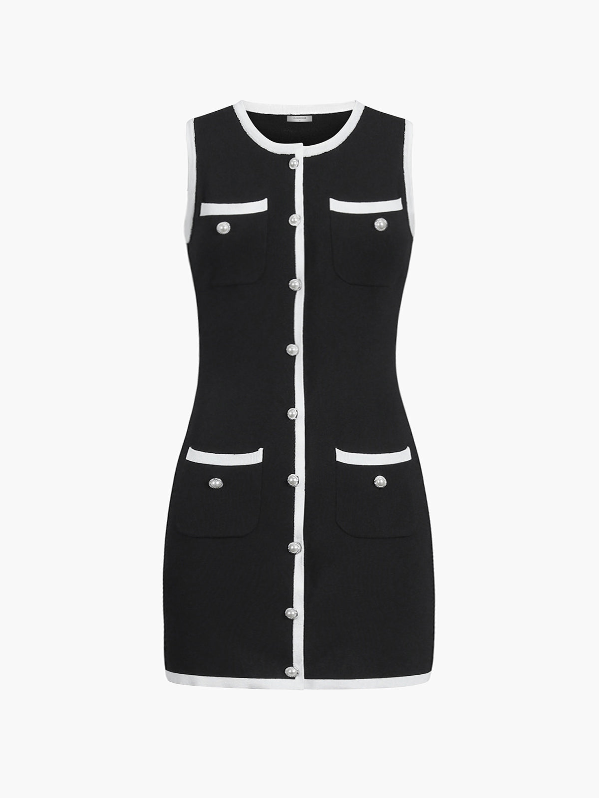 Elegant sleeveless mini dress