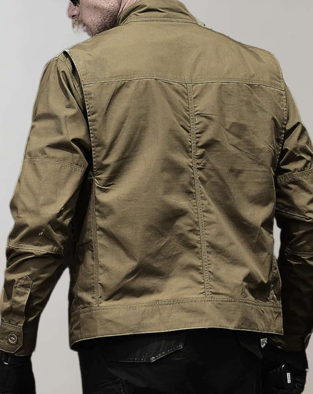Men's transitional jacket lightweight summer jacket for men sturdy casual jacket sustainable outdoor jacket in modern fit design