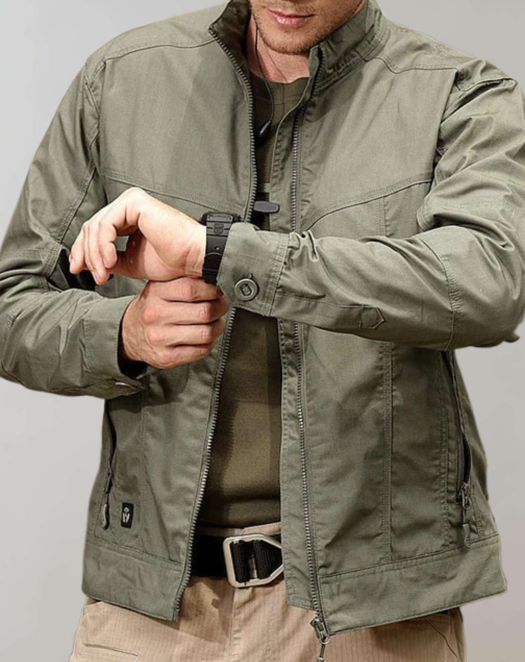 Men's transitional jacket lightweight summer jacket for men sturdy casual jacket sustainable outdoor jacket in modern fit design