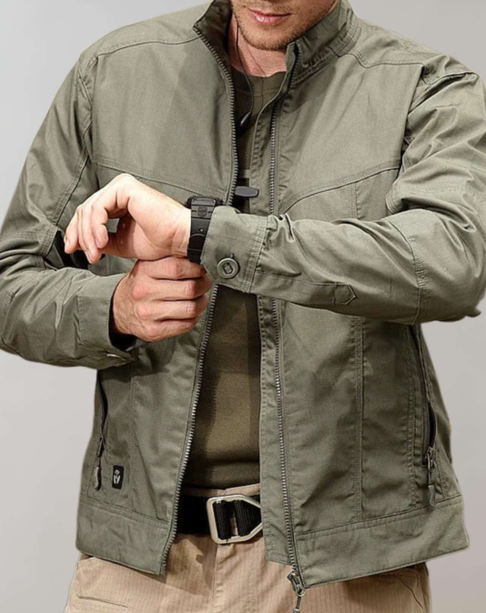 Men's transitional jacket lightweight summer jacket for men sturdy casual jacket sustainable outdoor jacket in modern fit design