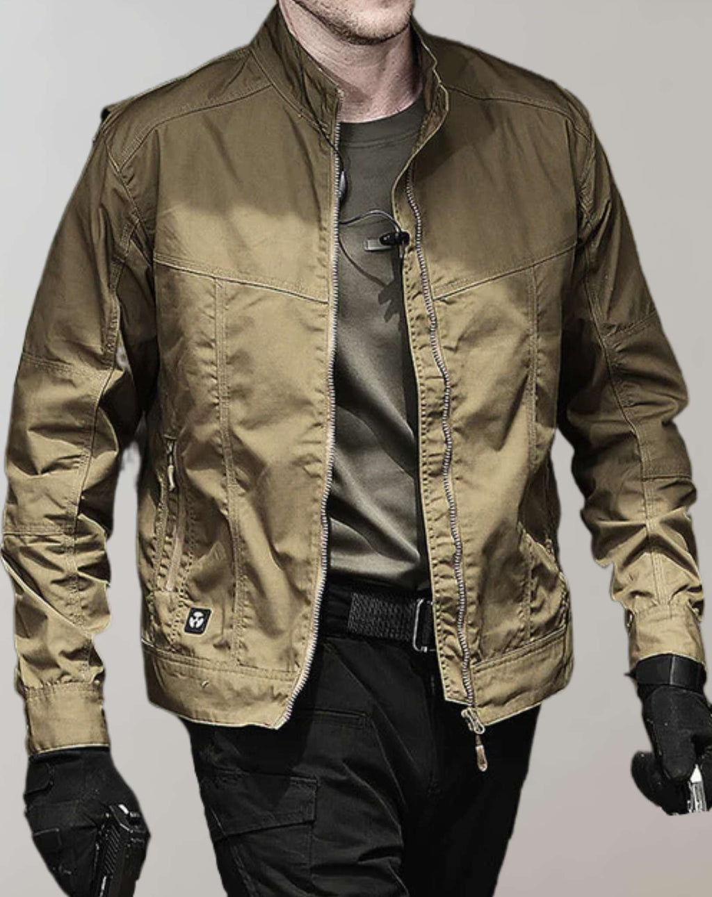 Men's transitional jacket lightweight summer jacket for men sturdy casual jacket sustainable outdoor jacket in modern fit design