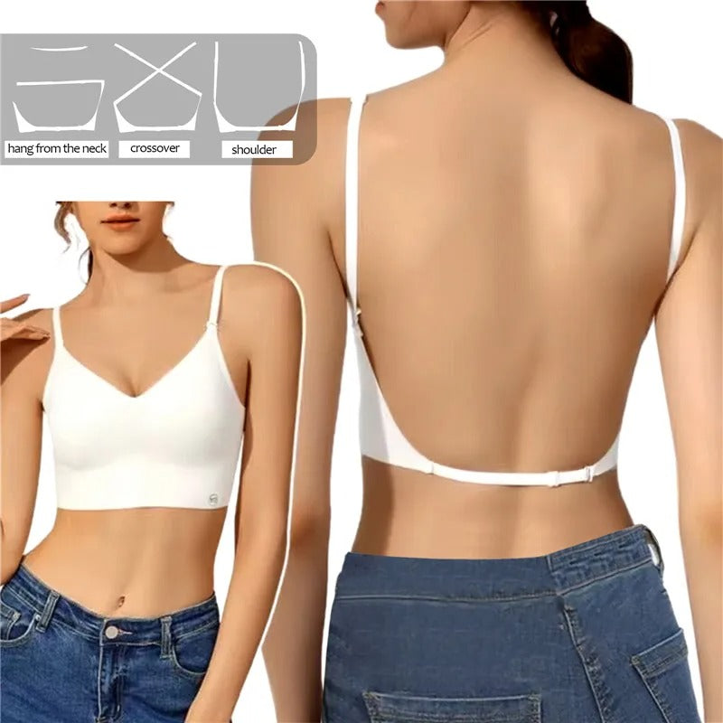 Ava – Bequemer Push-up-BH für offenen Rücken