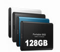 Externe SSD Festplatte Aluminium Tragbarer Speicher 128GB