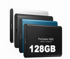 Externe SSD Festplatte Aluminium Tragbarer Speicher 128GB