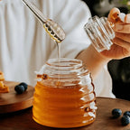 BuzzyBee Glass Honey Jar Inovessa